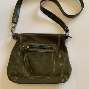 a.n.a. olive shade crossbody  handbag / purse